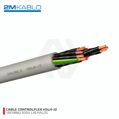 Cable ControlFlex HSLHJZ 18X1MM2 500V Libre Halogeno 2M Kablo