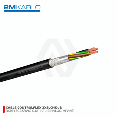 Cable Apantallado Servoflex 3X16+3G2.5MM2 2XSLCHK-JB