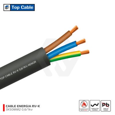 Cable PowerFlex RV-K 3X50MM2 0,6/1 kV Top Cable