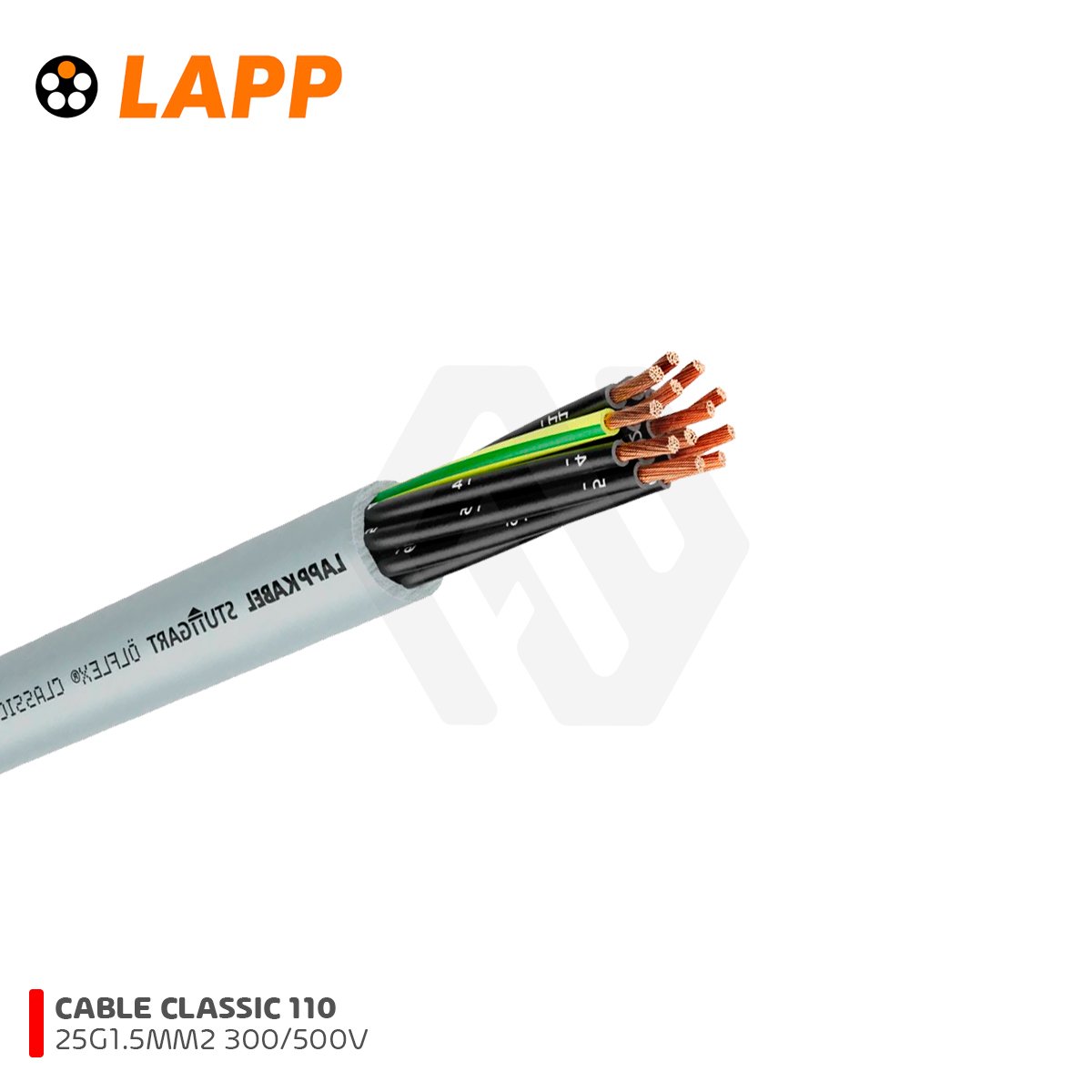 CABLE OLFLEX 110 25G1.5MM2 300/500V GRIS LAPP KABEL
