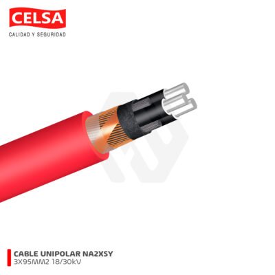 CABLE TRIPOLAR NA2XSEY 3X95MM2 18/30kV CELSA