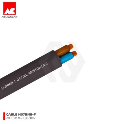 Cable H07RN8-F 2X1.5MM2 0.6/1kV Ariston Cavi