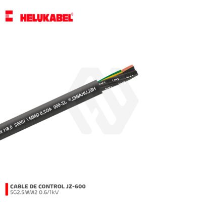CABLE JZ-600 5G2.5MM2 0.6/1KV HELUKABEL