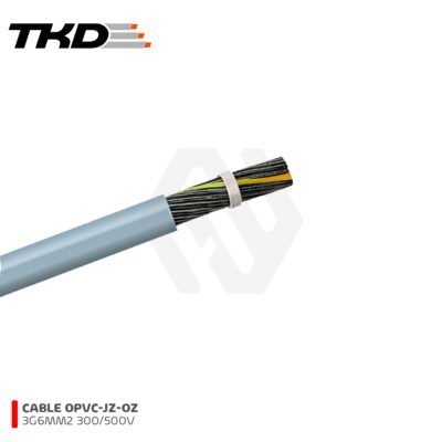 CABLE OPVC-JZ-OZ 3G6MM2 300/500V PVC GRIS TKD
