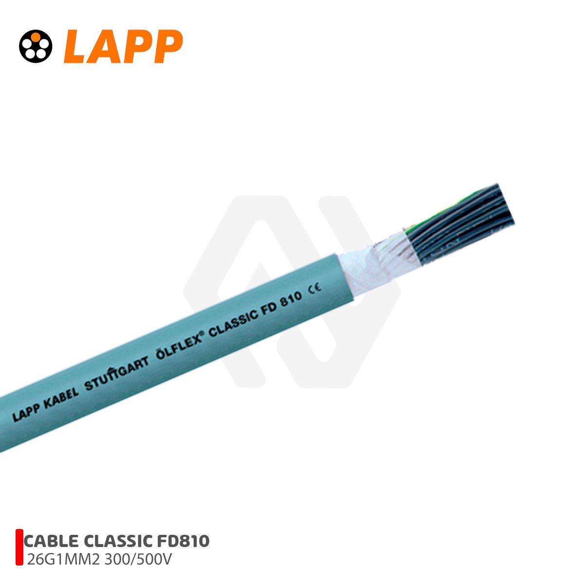 CABLE CLASSIC FD810 26G1MM2 300/500V LAPP KABEL