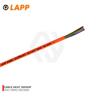 CABLE HEAT 180SiHF 24G1.5MM2 300/500V LAPP KABEL