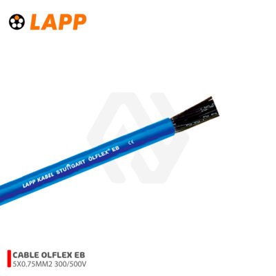 CABLE ÖLFLEX EB 5X0.75MM2 300/500V LAPP KABEL