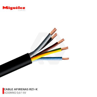 CABLE RZ1-K 5G50MM2 0,6/1 kV CLASE 5 MIGUELEZ