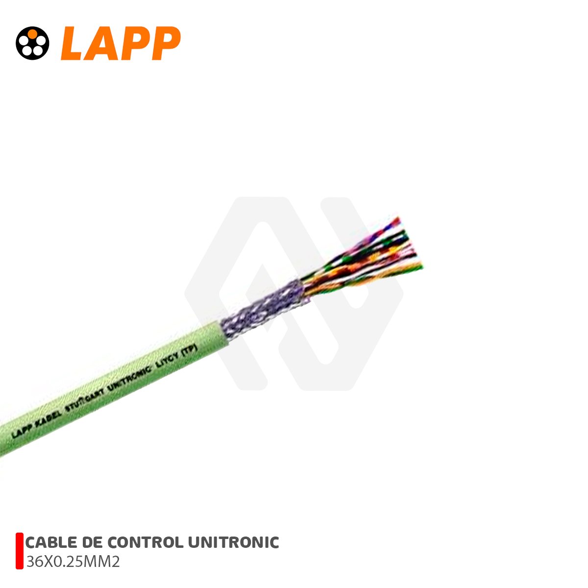 CABLE UNITRONIC LiYCY 36X0.25MM2 LAPP KABEL