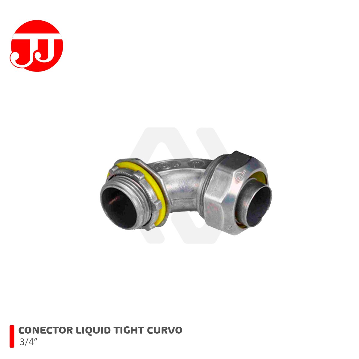 CONECTOR CURVO LIQUIDTIGHT 3/4" HERMETICO LTI90-75M JJ