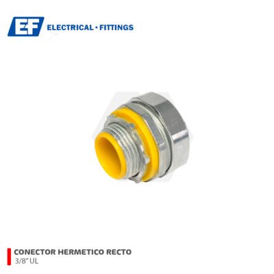 CONECTOR HERMATICO LIQUIDTIGHT 3/8″ UL E.F