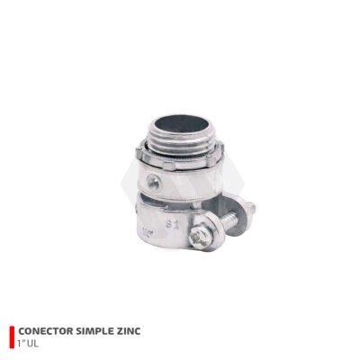 CONECTOR SIMPLE ZINC 1″ UL LISTED