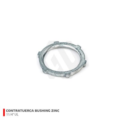 CONTRATUERCA BUSHING ZINC 11/4″ UL LISTED