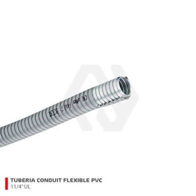 TUBERIA FLEXIBLE PVC 11/4″