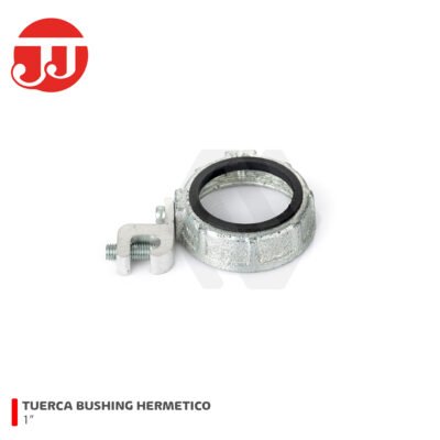 TUERCA HERMETICO BUSHING 1″ C/TERMINAL P.TIERRA JJ