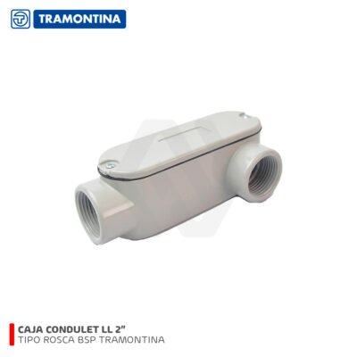 CAJA CONDULET LL 2 OVALADA TIPO ROSCA BSP.UL TRAMONTINA