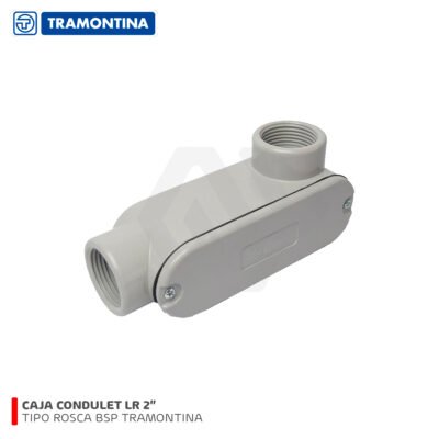 CAJA CONDULET LR 2 OVALADA TIPO ROSCA BSP.UL TRAMONTINA