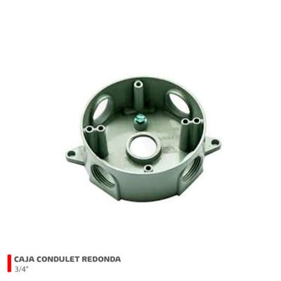CAJA CONDULET REDONDA 3/4″ UL LISTED