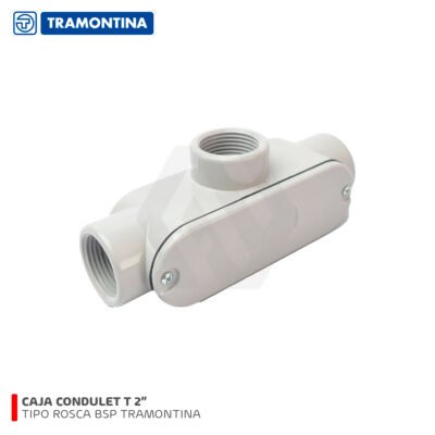 CAJA CONDULET T 2 OVALADA TIPO ROSCA BSP.UL TRAMONTINA