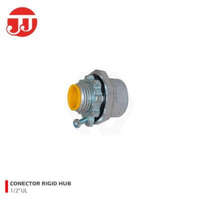 CONECTOR RIGID HUB 1/2″ GALVANIZADO UL JJ