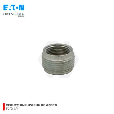 REDUCCION BUSHING ACERO 3/4″ X 1/2″ CROUSE HINDS