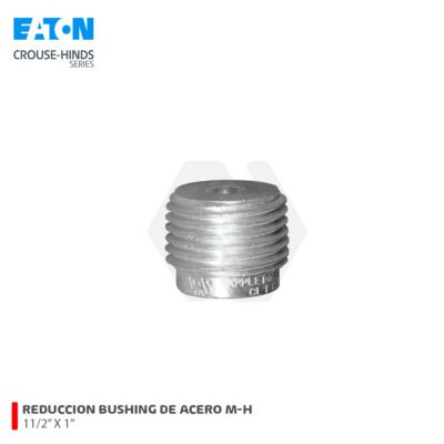 REDUCCION BUSHING ACERO M-H 11/2″ X 1″ CROUSE HINDS