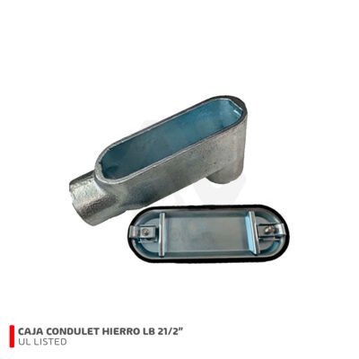 CAJA CONDULET HIERRO LB 21/2 UL LISTED