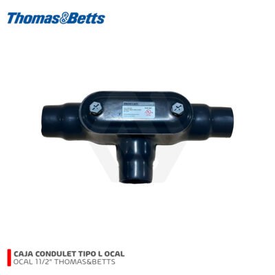 CAJA CONDULET OCAL L 11/2 CON REVESTIMIENTO DE PVC THOMAS&BETTS