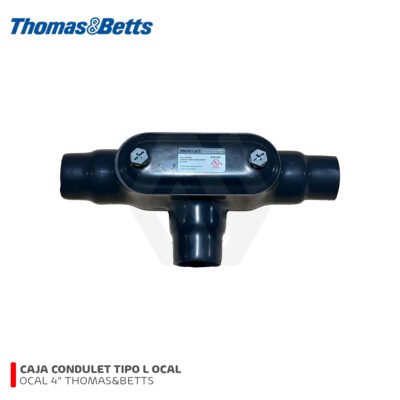 CAJA CONDULET OCAL L 4 CON REVESTIMIENTO DE PVC THOMAS&BETTS
