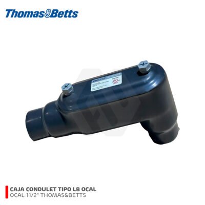 CAJA CONDULET OCAL LB 11/2 CON REVESTIMIENTO DE PVC THOMAS&BETTS