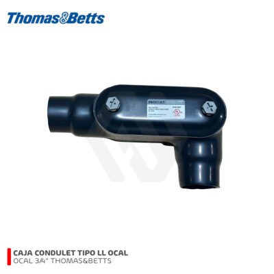 CAJA CONDULET OCAL LL 3/4 CON REVESTIMIENTO DE PVC THOMAS&BETTS