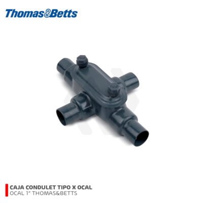 CAJA CONDULET OCAL X 1 CON REVESTIMIENTO DE PVC THOMAS&BETTS