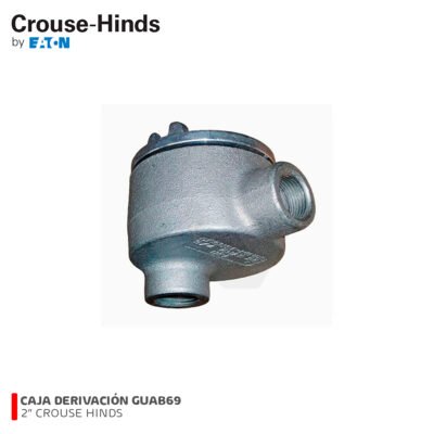 CAJA DERIVACIÓN GUAB69 2 C/TAPA CL1 DIV1 UL CROUSE HINDS
