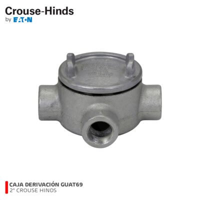 CAJA DERIVACIÓN GUAT69 2 C/TAPA CL1 DIV1 UL CROUSE HINDS