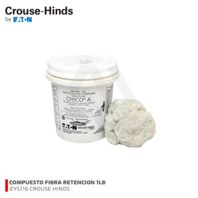 COMPUESTO FIBRA RETENCION 1LB EYS116 CROUSE HINDS