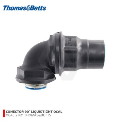 CONECTOR 90° LIQUIDTIGHT OCAL 21/2 CON REVESTIMIENTO PVC THOMAS&BETTS