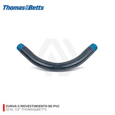 CURVA OCAL 1/2 CON REVESTIMIENTO DE PVC BELL1/2-G THOMAS&BETTS