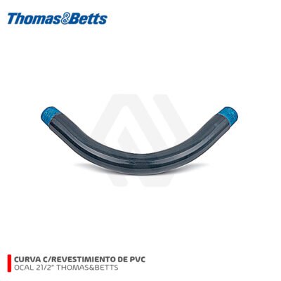 CURVA OCAL 21/2 CON REVESTIMIENTO DE PVC BELL21/2-G THOMAS&BETTS