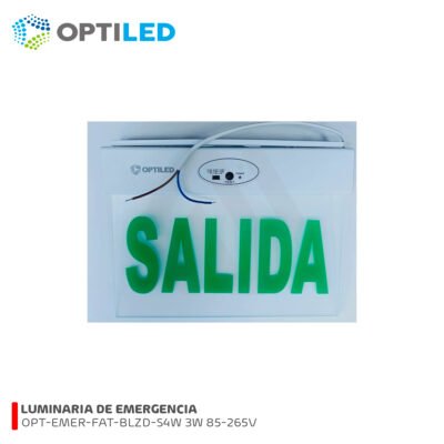 LUMINARIA EMERGENCIA 3W 85-265V 50/60HZ OPTILED