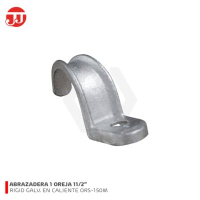 ABRAZADERA 1 OREJA 11/2″ RIGID GALV. EN CALIENTE ORS-150M JJ