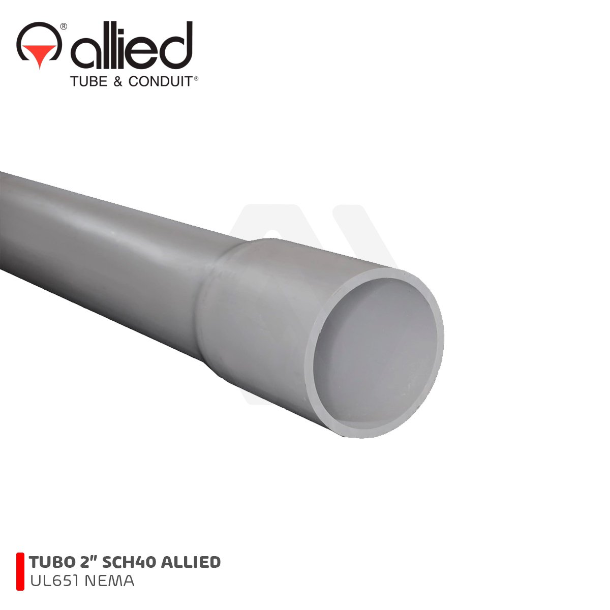 TUBO SCH40 2" UL651 8106 ALLIED