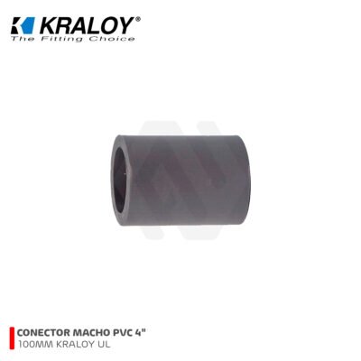 UNION PVC 4″ SCH40/80 100MM KRALOY UL